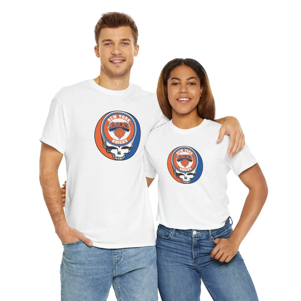 New York Knicks Grateful Dead Steal Your Face T-Shirt StealieShop